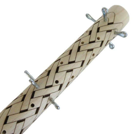 3/4" - 5 Bight Easy Assist Woggle Knot - The Paracord Store