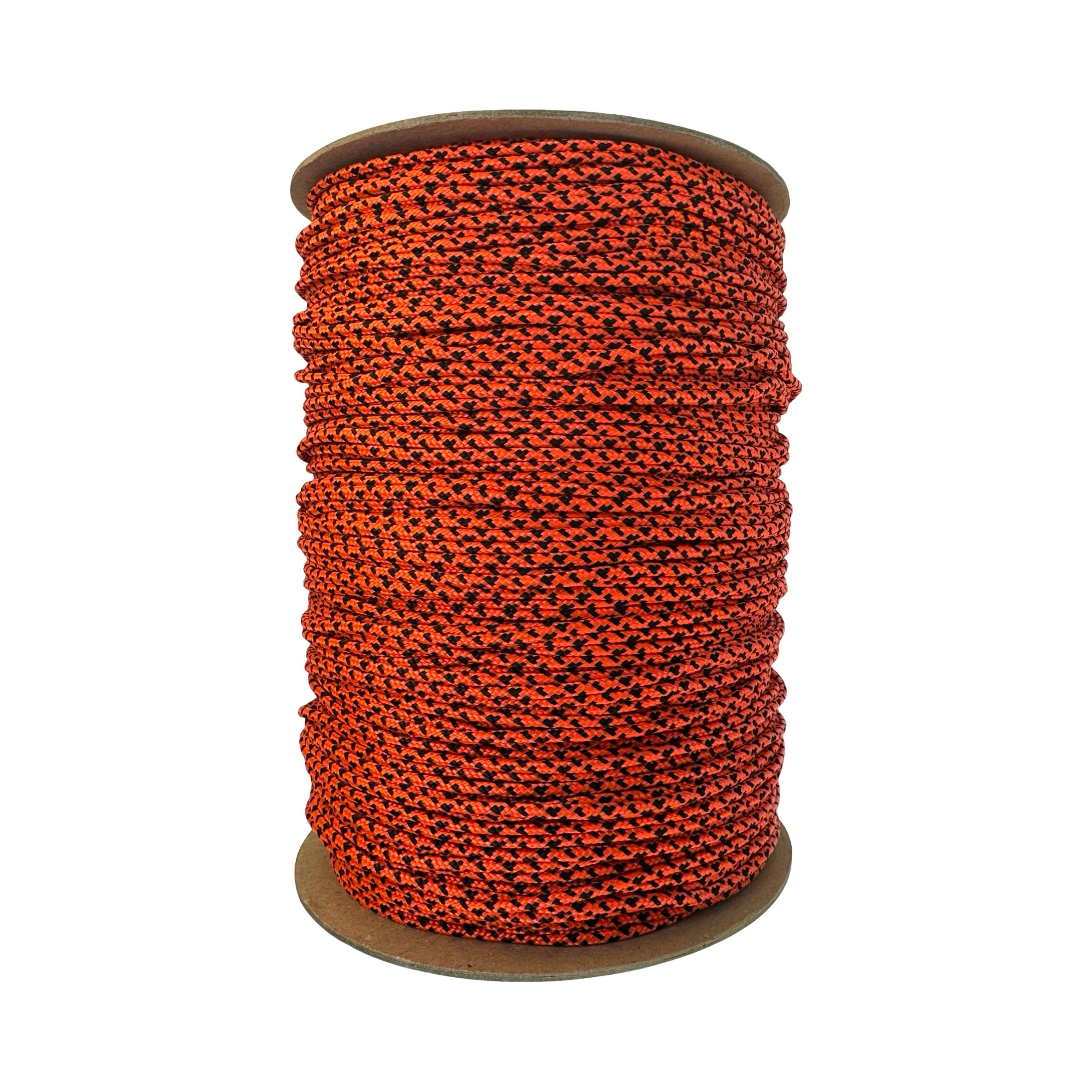 Paracord 425 camuflaje naranja neón