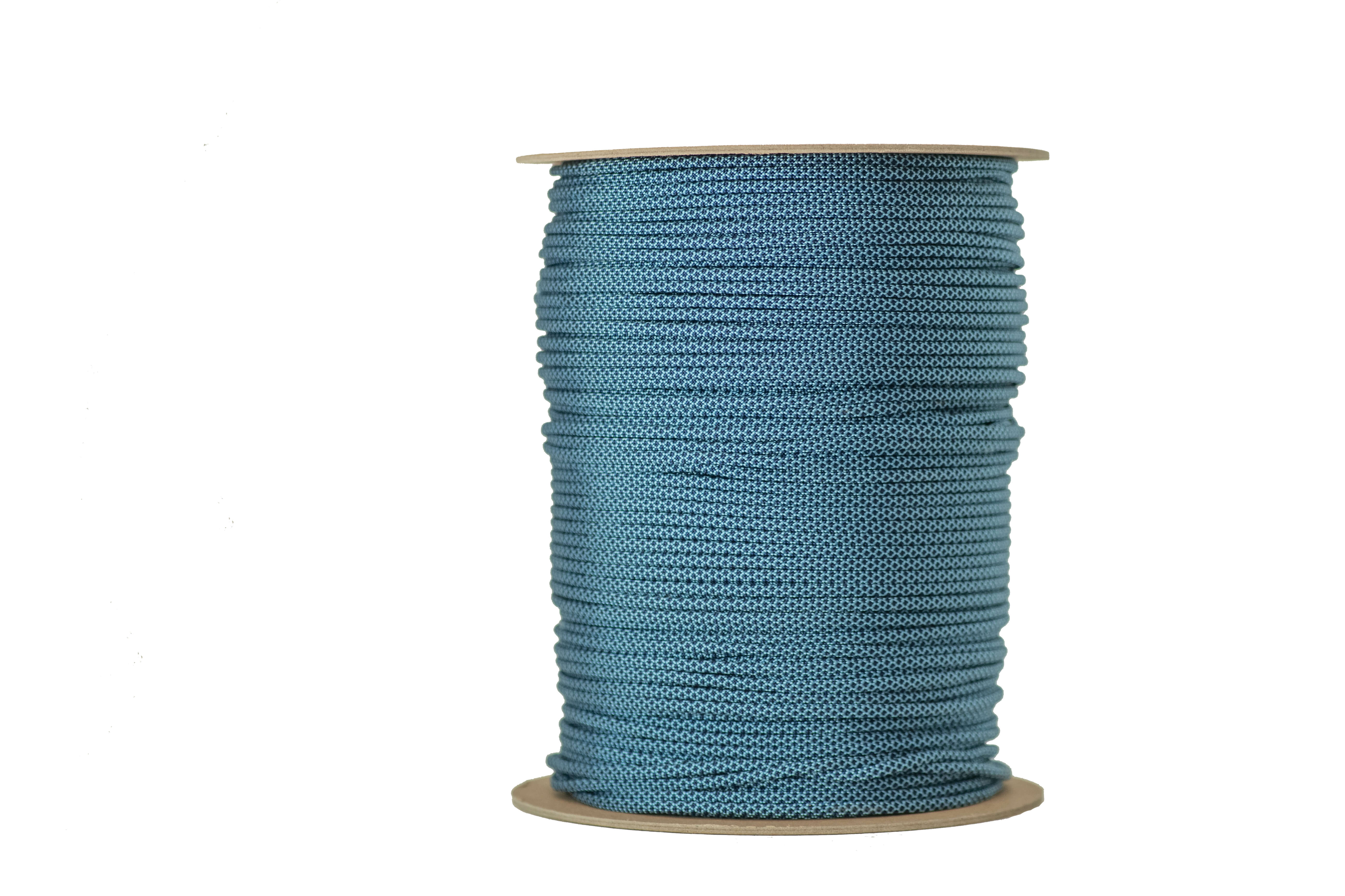 Baby Blue with Midnight Blue Diamonds 550 Paracord - The Paracord Store