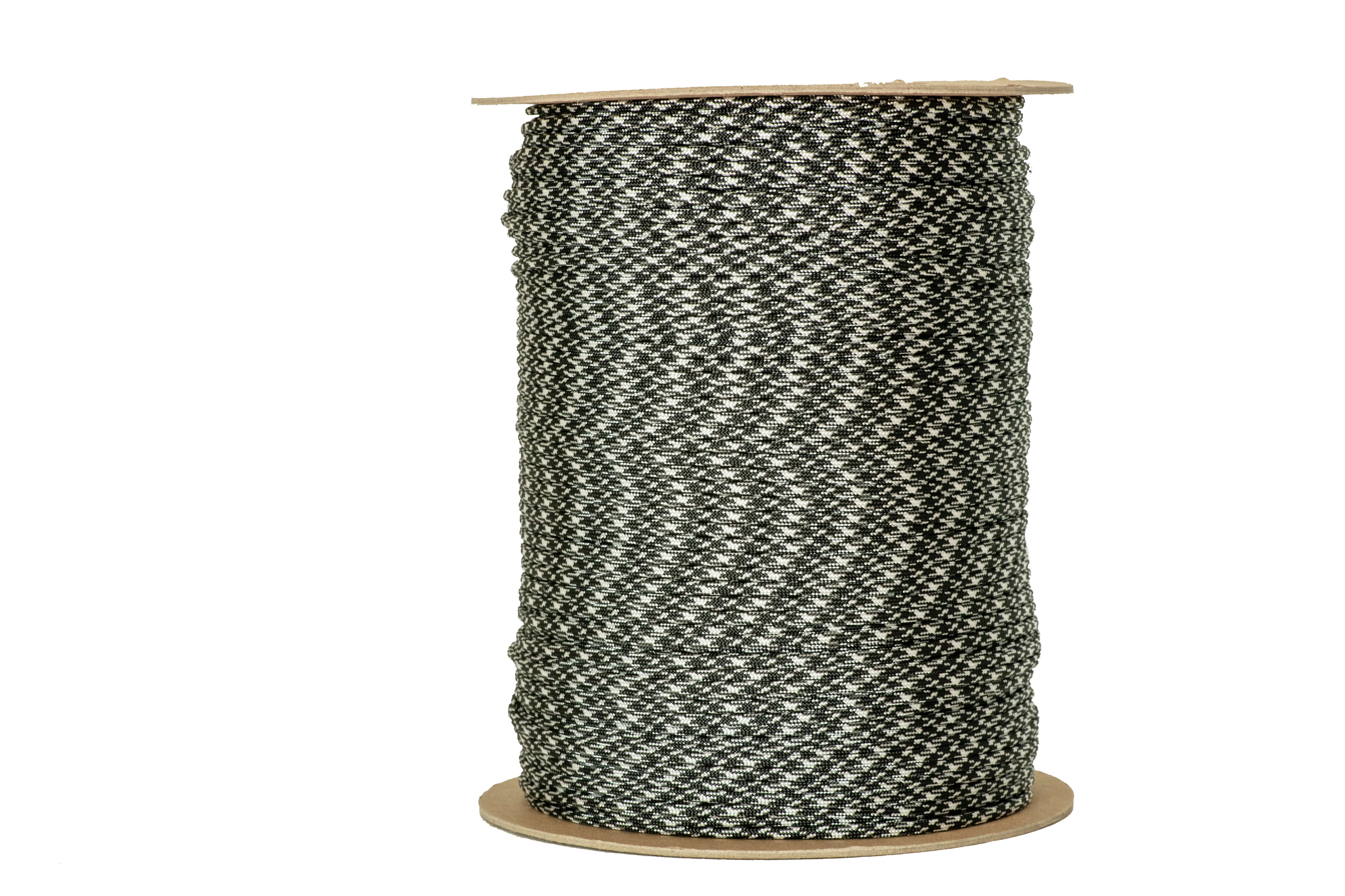 Black and White Camo 550 Paracord - The Paracord Store