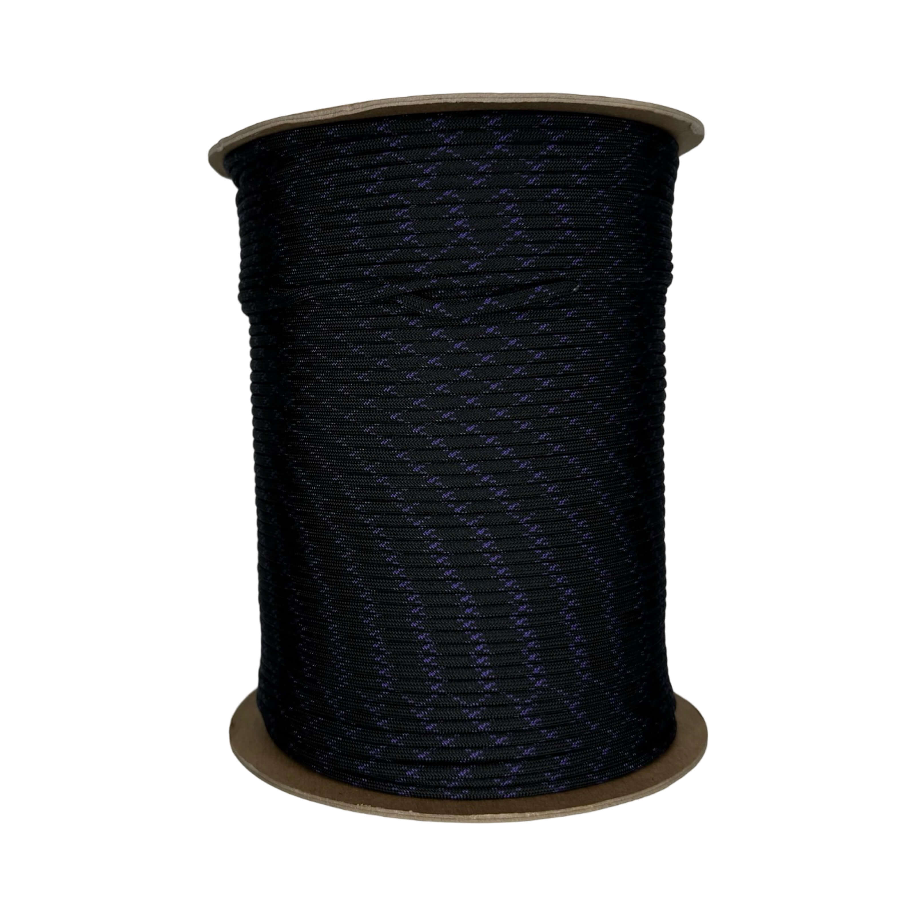 Black with Acid Purple X 550 Paracord - The Paracord Store