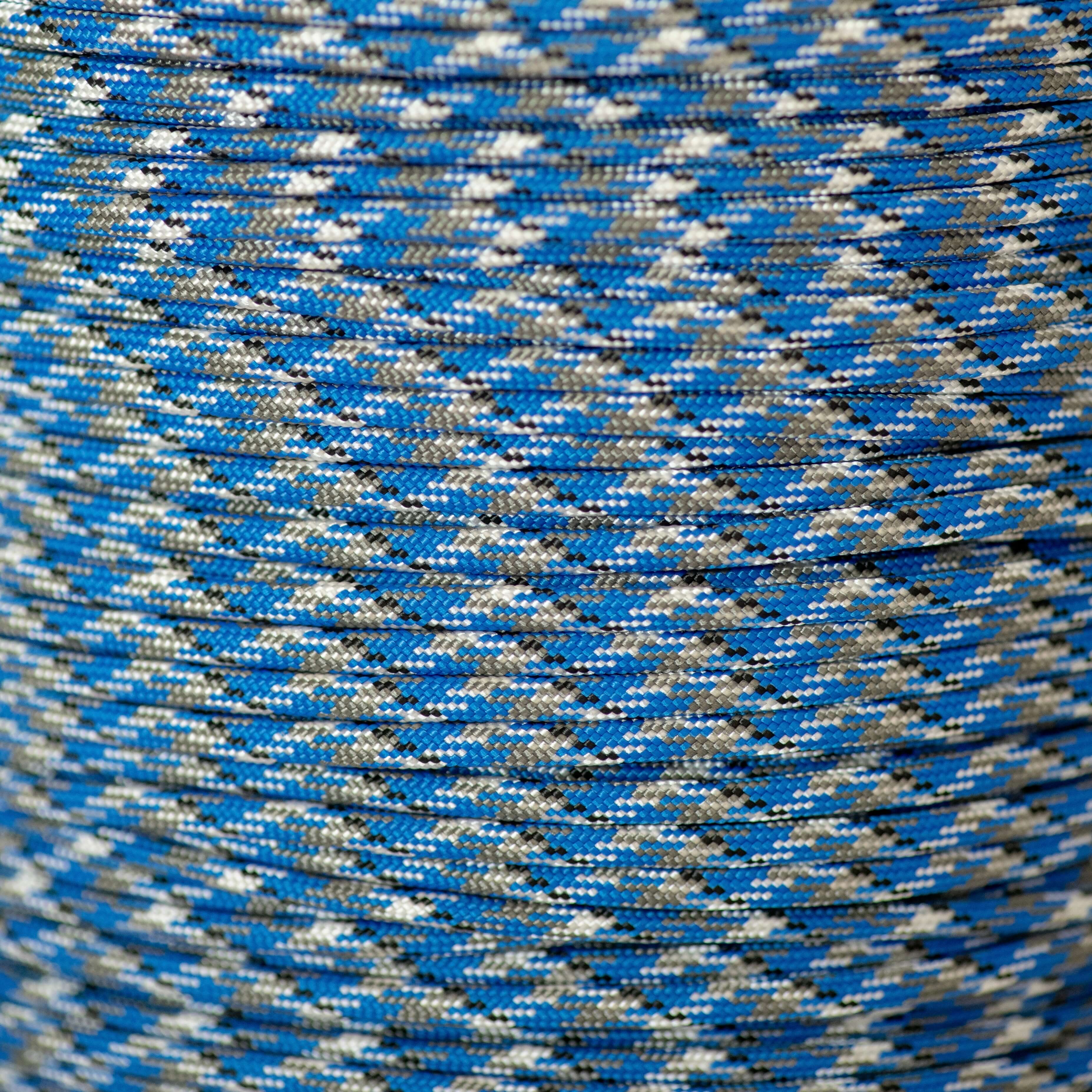 New Blue Camo 550 Paracord