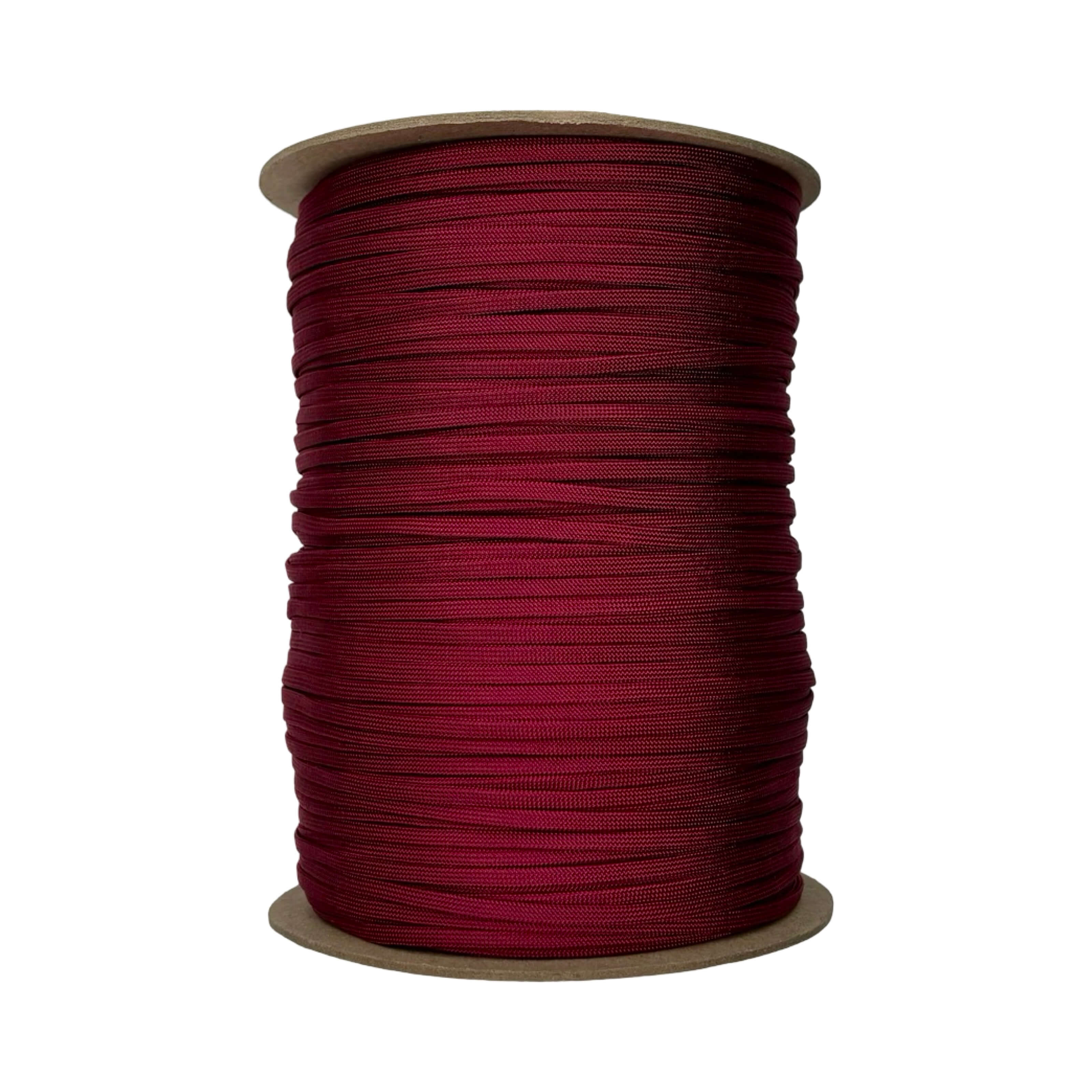 Burgundy Coreless Paracord - The Paracord Store