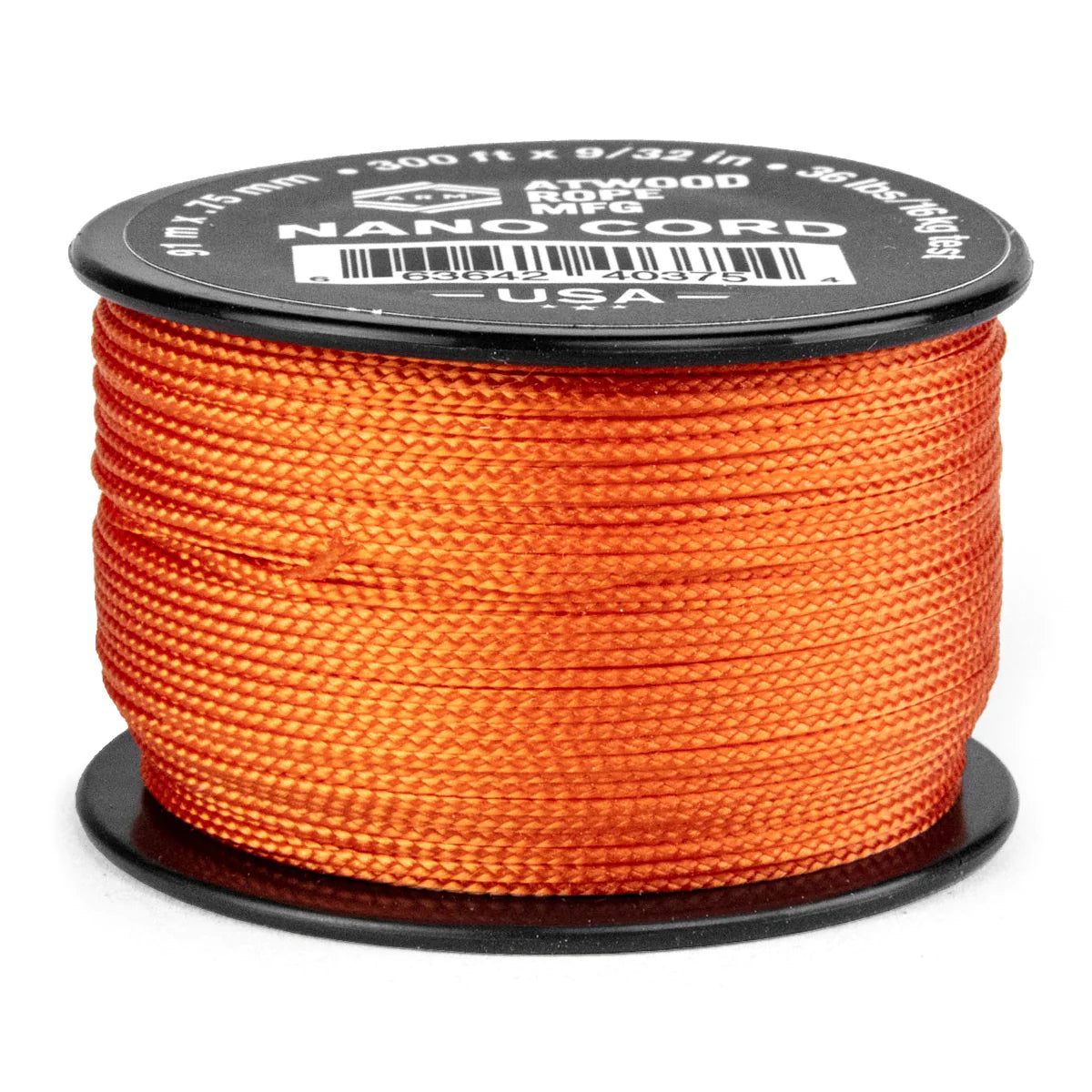 Burnt Orange - Atwood Nano Cord - The Paracord Store