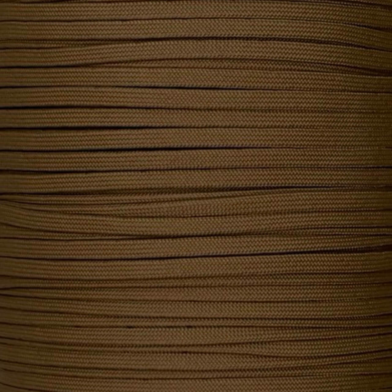 Coyote Brown Coreless Paracord - The Paracord Store