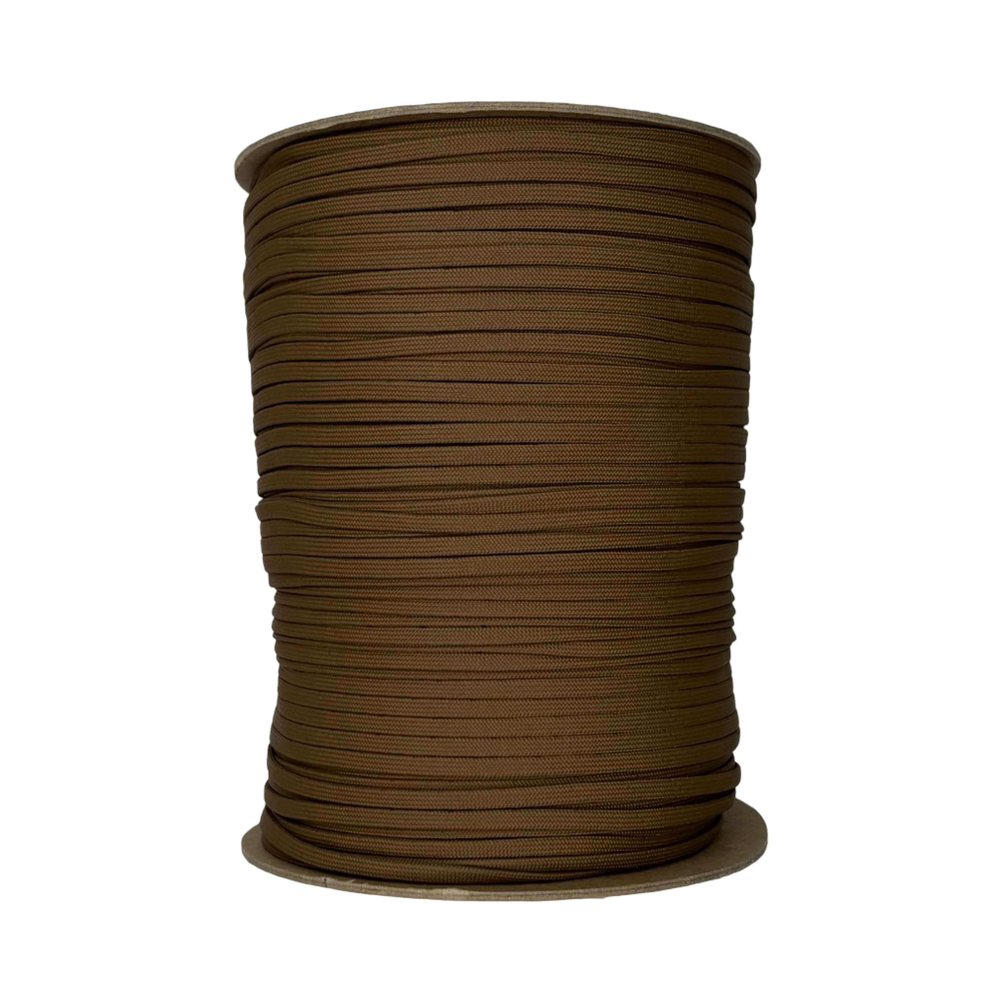 Coyote Brown Coreless Paracord - The Paracord Store