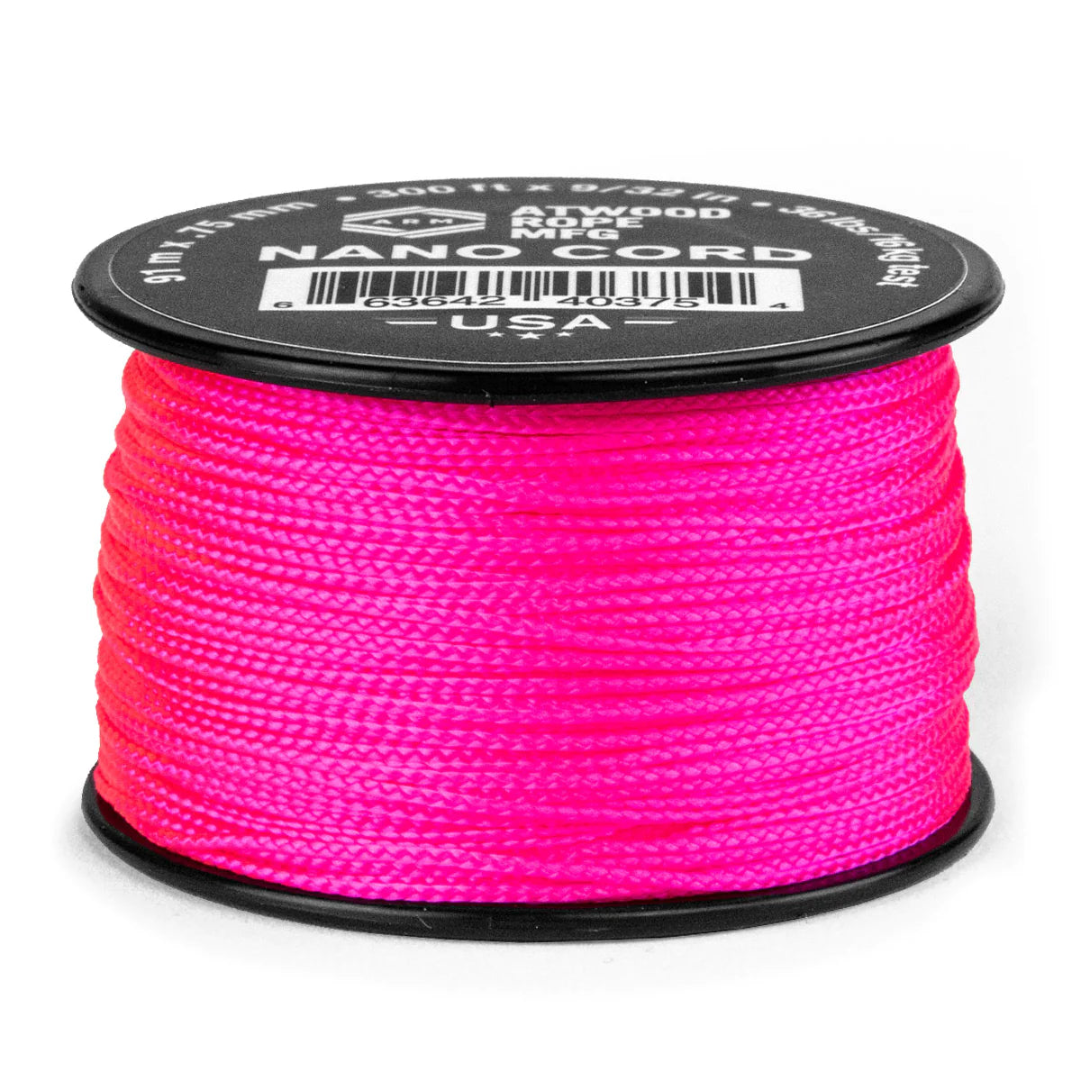 Hot Pink Nano Cord - 125 ft