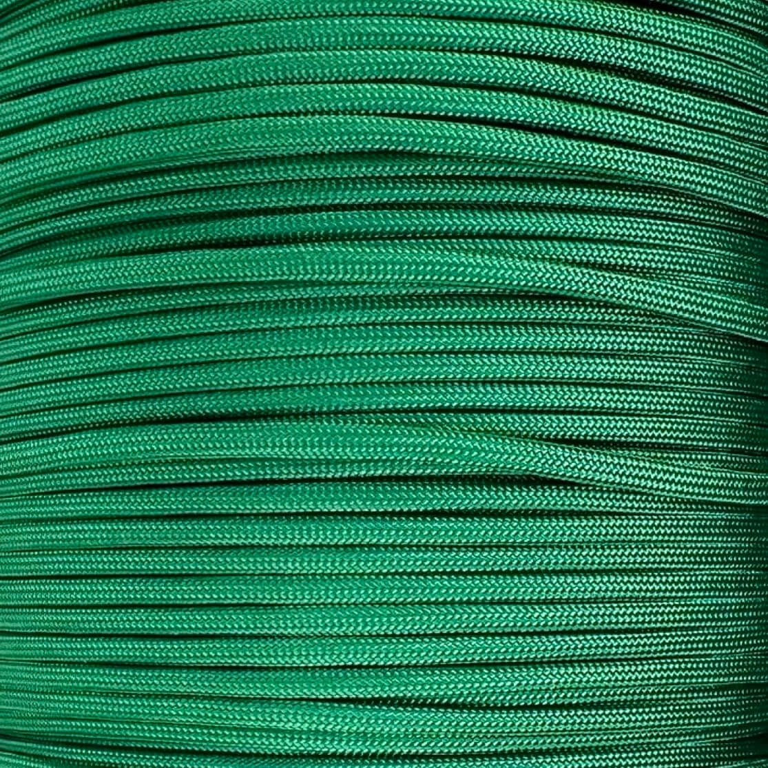 Cuerda de paracaídas 550 de color verde Kelly