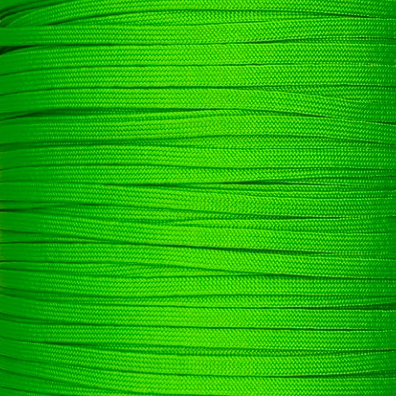 Neon Green Coreless Paracord