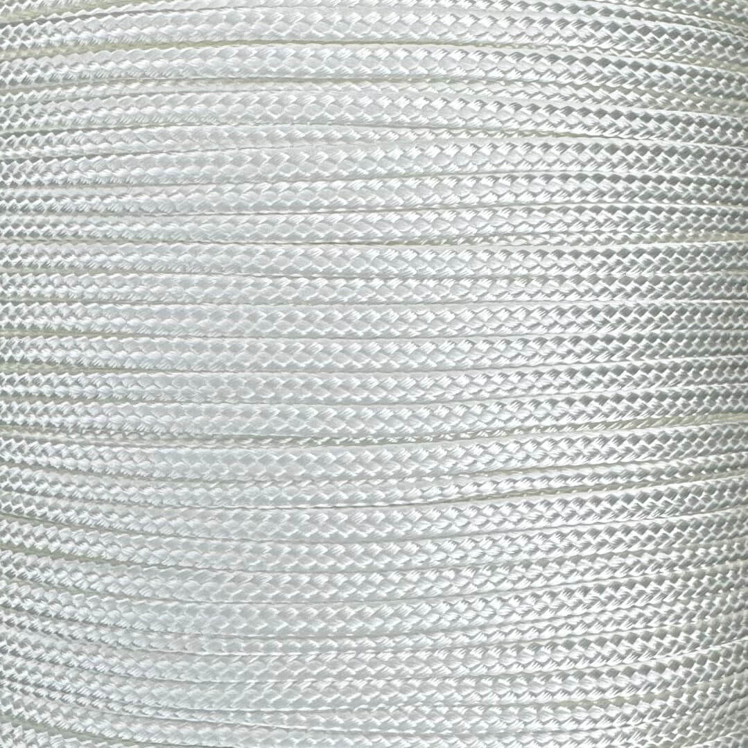 Natural White Mil-Spec 750 Type IV Paracord - 100 ft