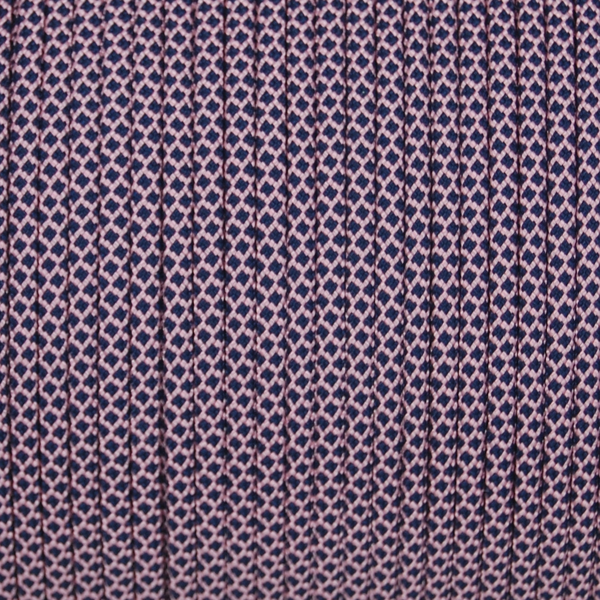 Rose Pink with Midnight Blue Diamonds 550 Paracord