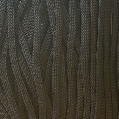 Black 1/4 inch Sinker Cord - The Paracord Store
