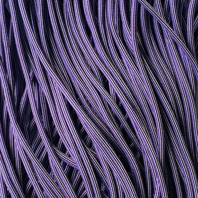 Acid Purple with Silver Grey Stripes 550 Paracord