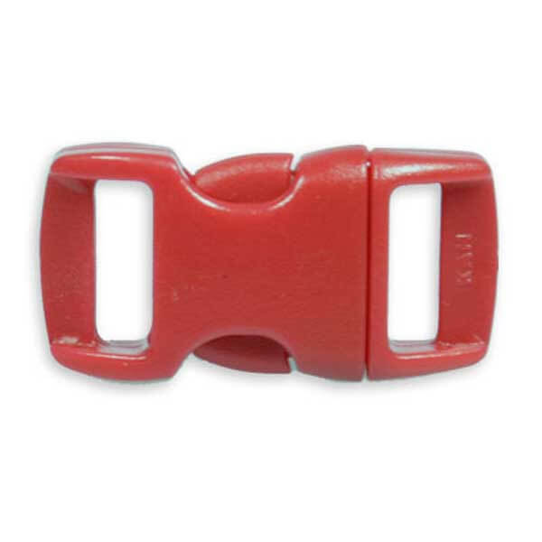 3/8" Side Release Buckle - Red