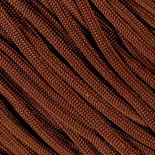325-3 Paracord Chocolate Brown Made in the USA Nylon/Nylon