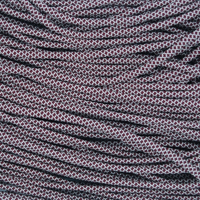 Cream with Burgundy Diamonds 550 Paracord - The Paracord Store