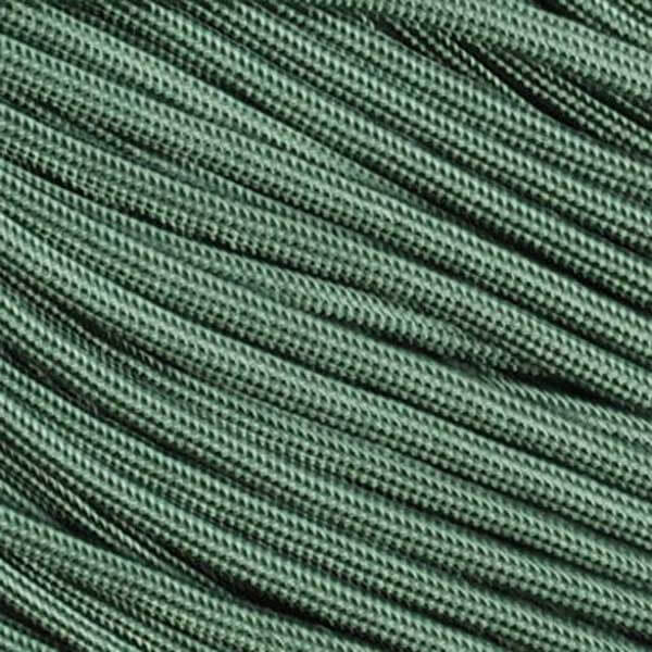 White & Kelly Green Spiral Paracord 550 Type III
