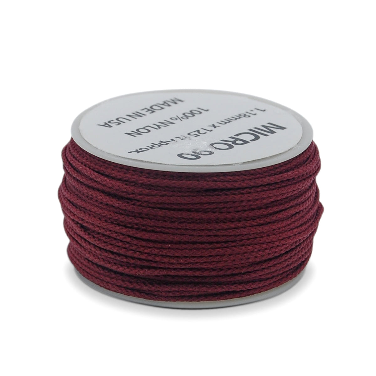 Burgundy Micro Cord - The Paracord Store