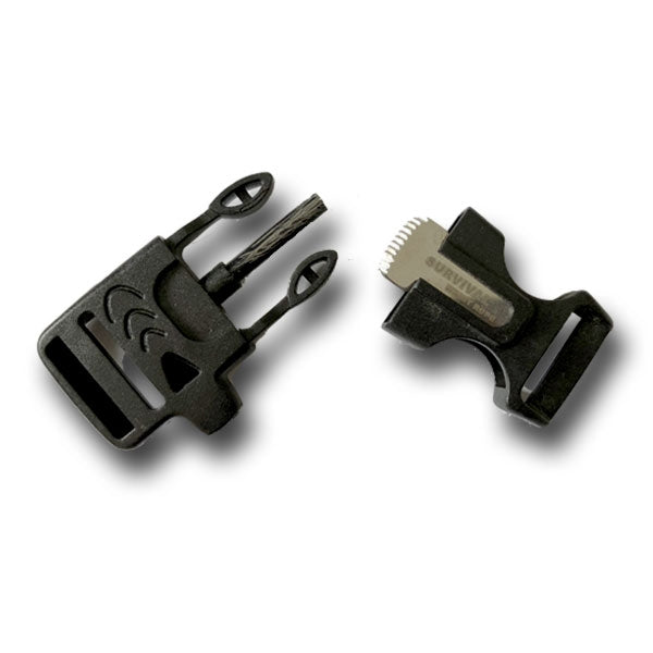 Whistle Buckle w/ Fire Starter