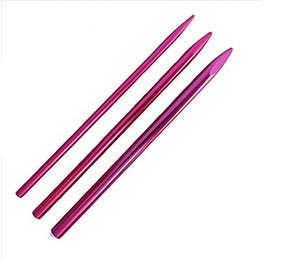Pink Paracord Needles Three Sizes