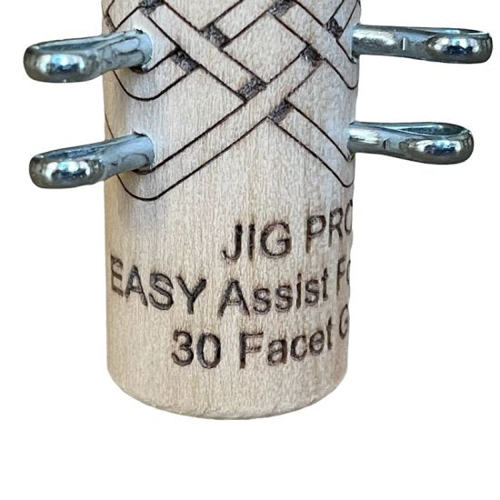 1"- Easy Assist Former Mandrel - 30 Facet Globe Knot