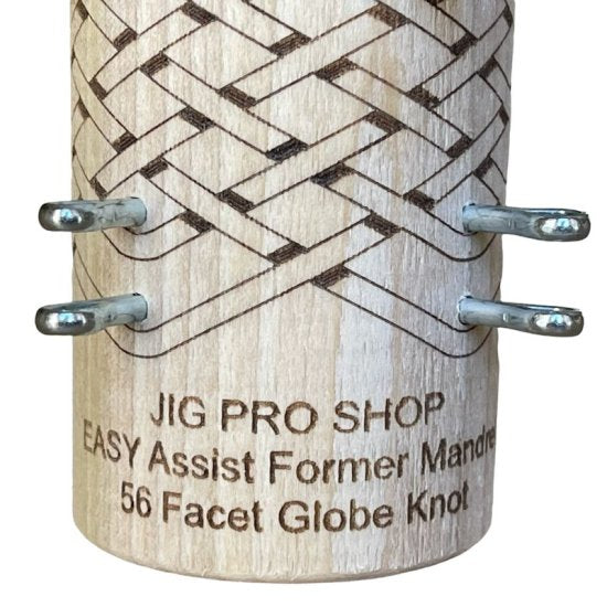 2"- Easy Assist Former Mandrel - 56 Facet Globe Knot