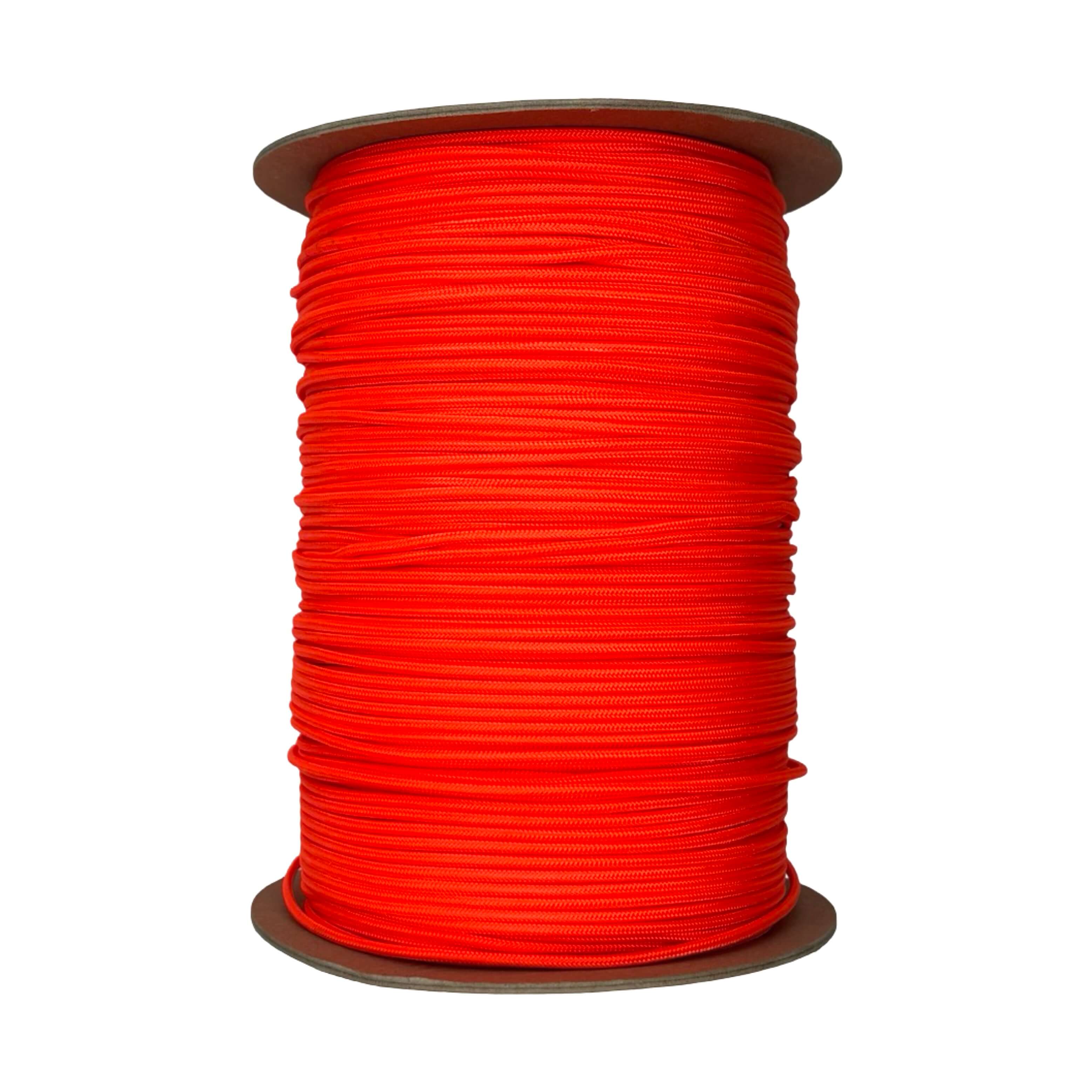 Paracord 275 naranja neón