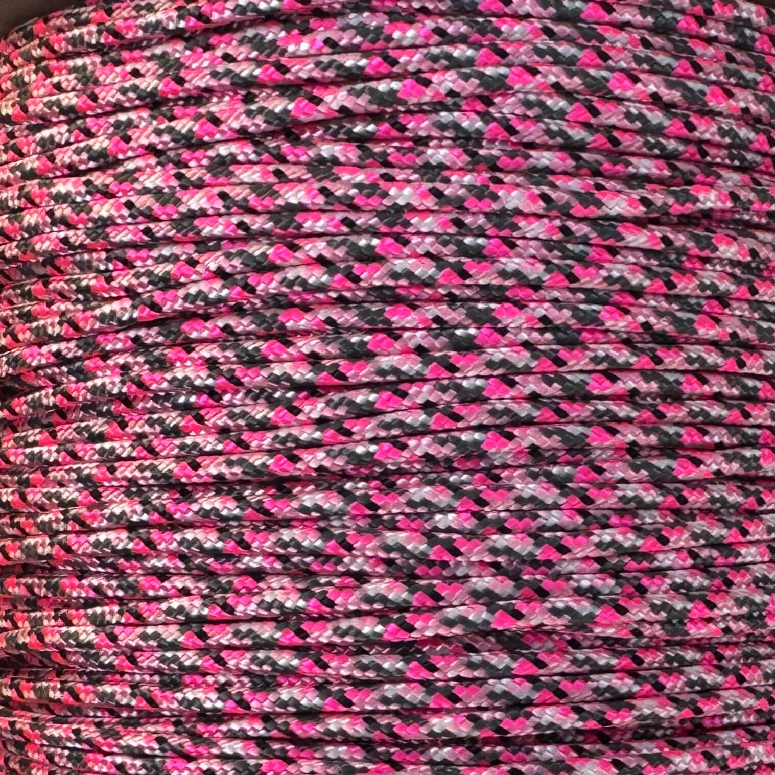 Paracord 425 camuflaje bonito en rosa