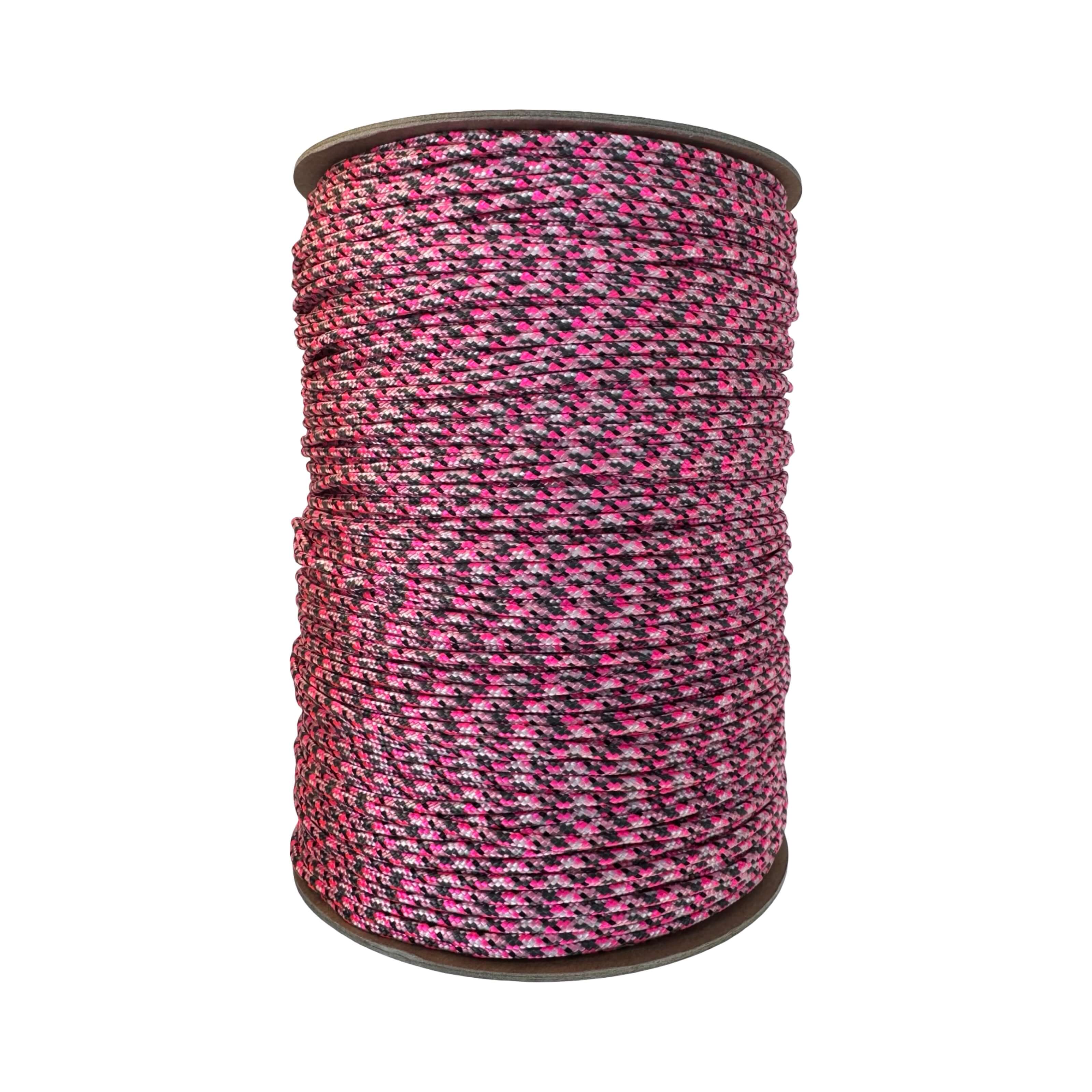 Paracord 425 camuflaje bonito en rosa