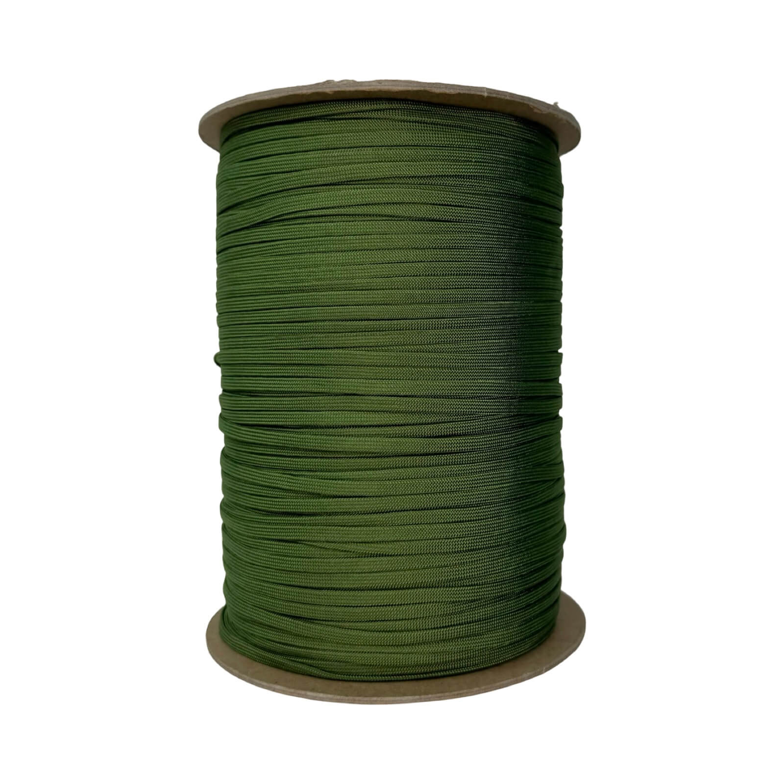 Paracord verde militar sin núcleo 650