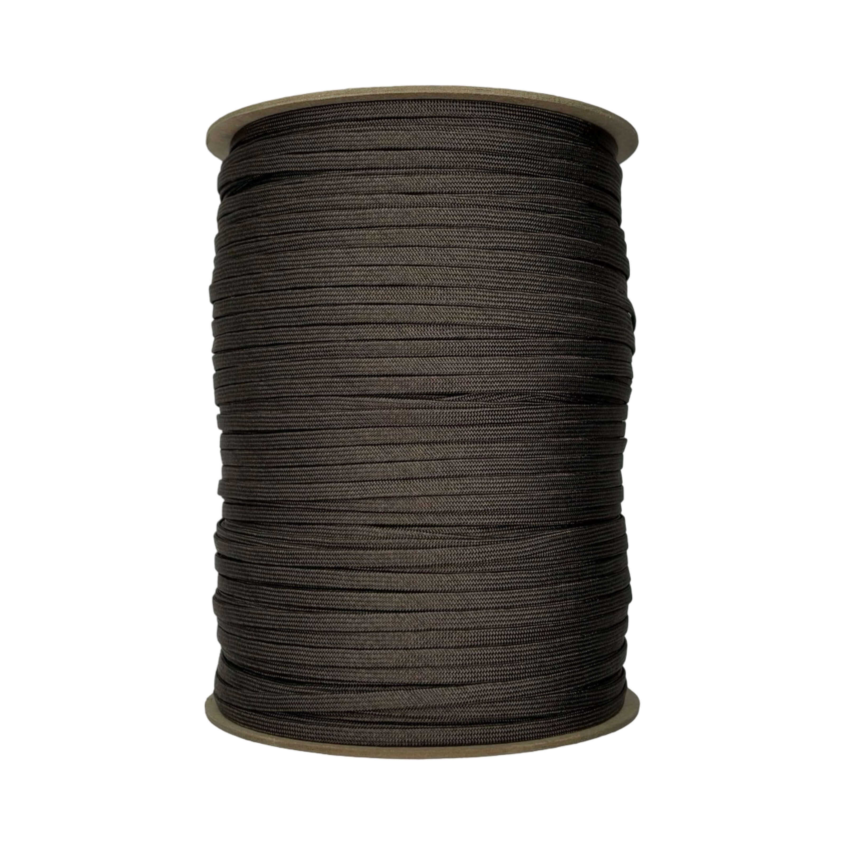 Acid Dark Brown Coreless Paracord