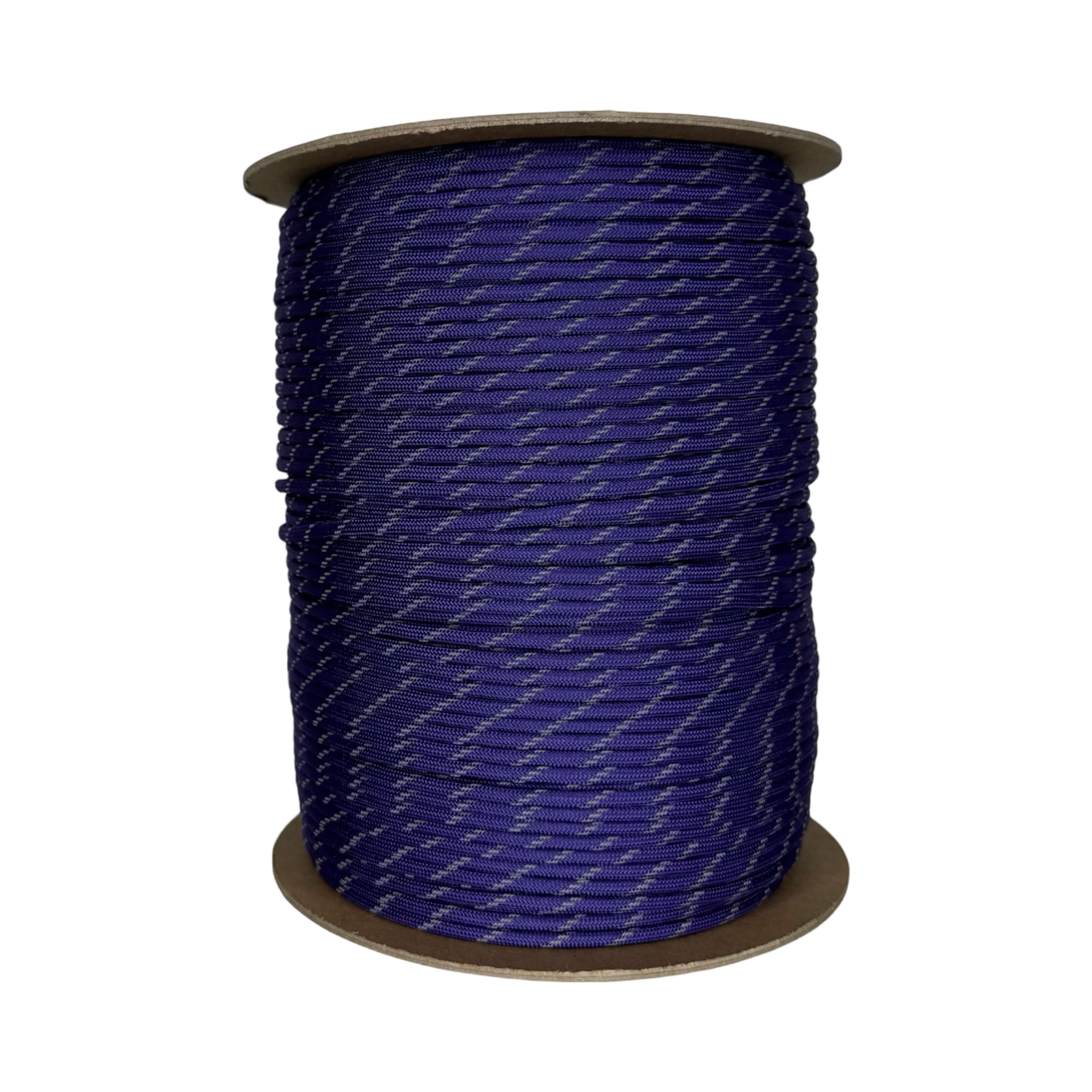 Paracord 550 reflectante de color morado ácido