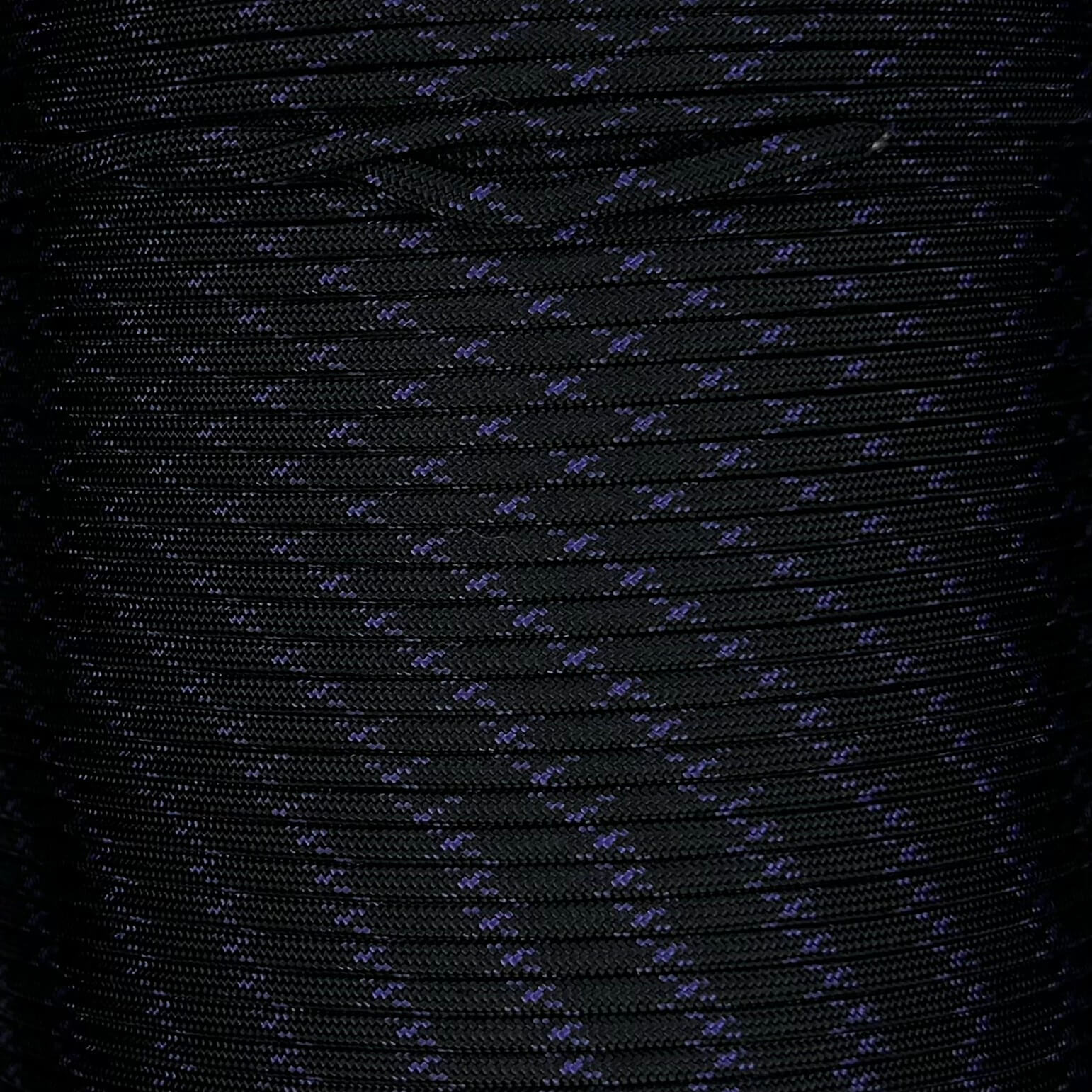 Paracord X 550 negro con morado ácido