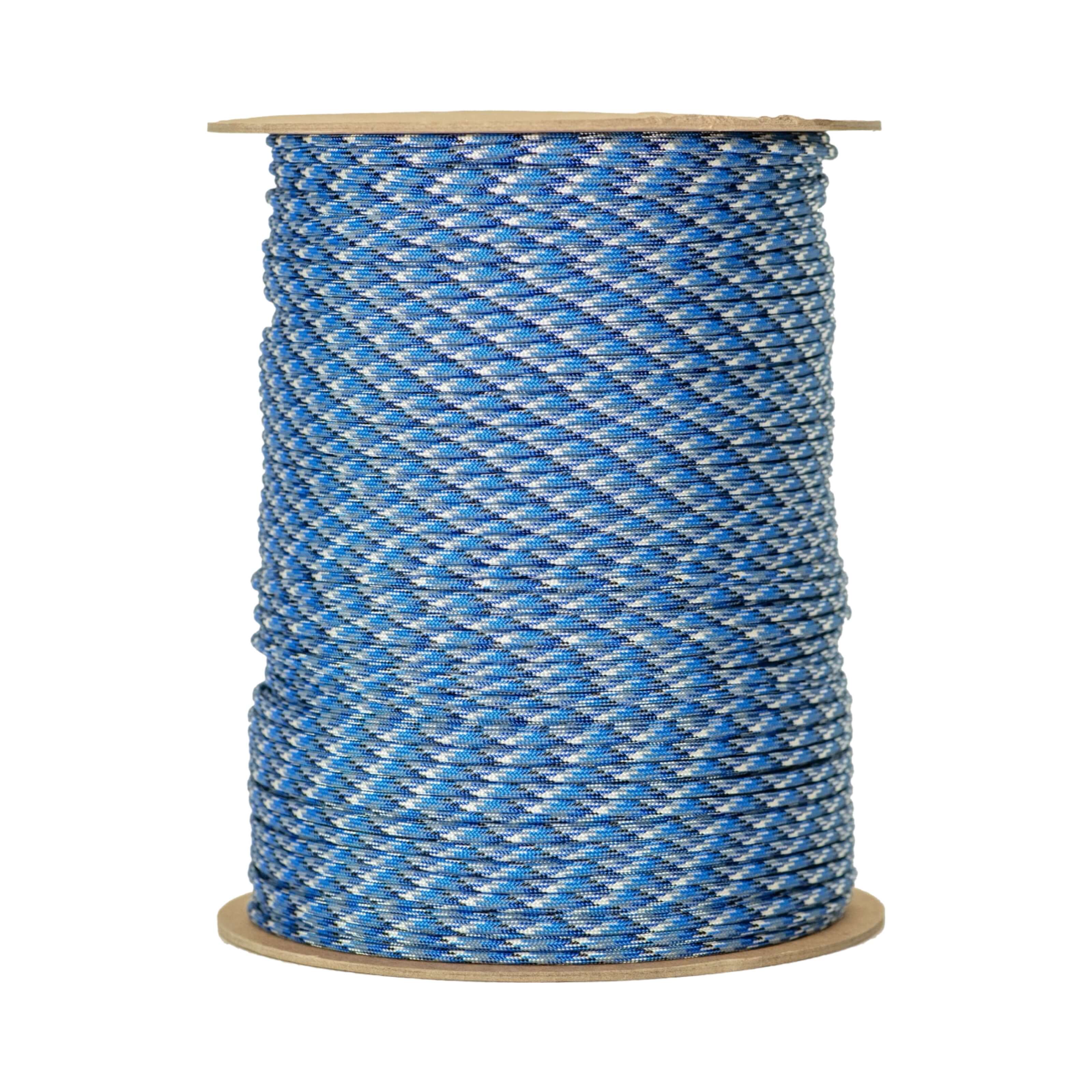 Paracord 550 con camuflaje azul Bucky