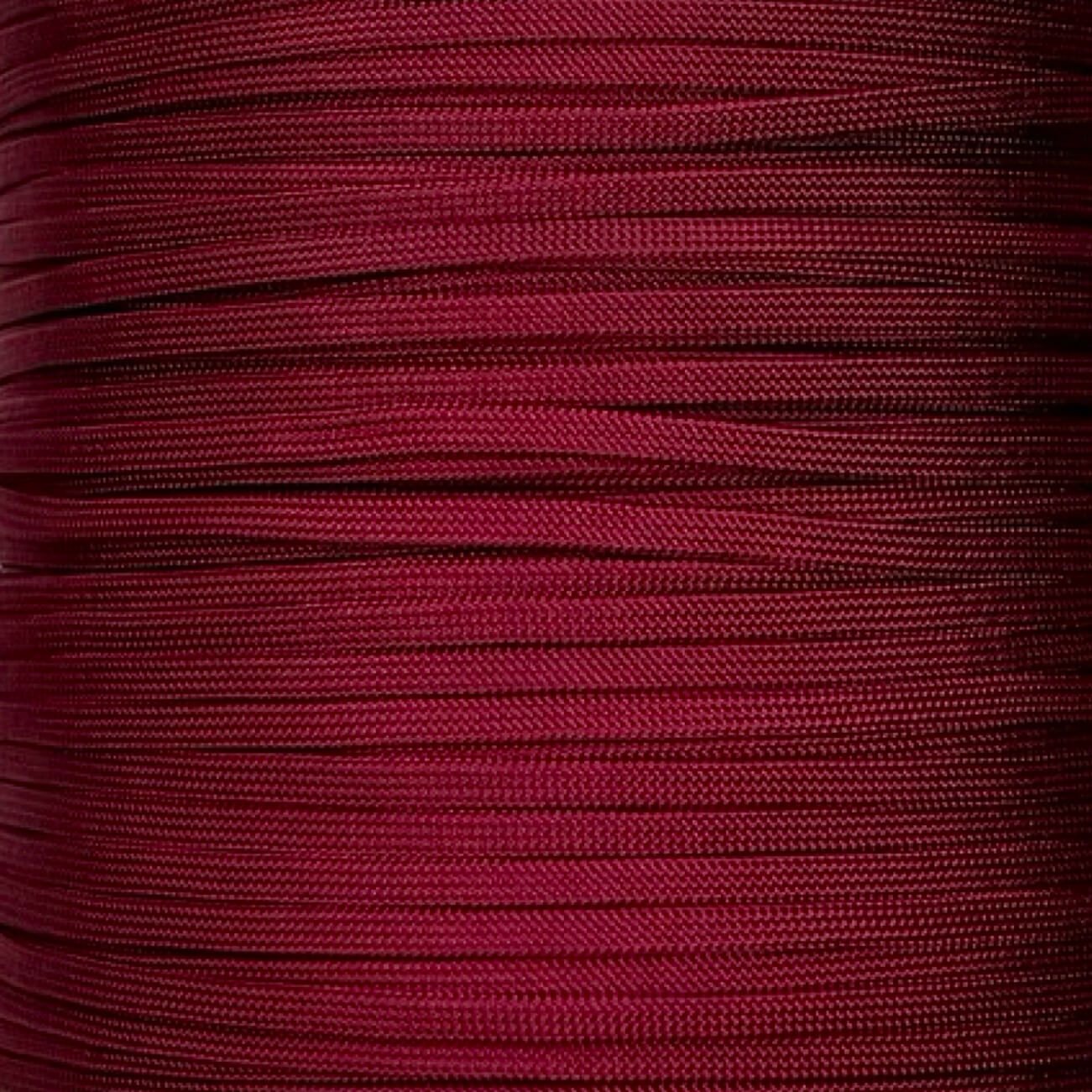 Paracord sin núcleo color burdeos