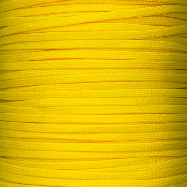 Canary Yellow 650 Coreless Paracord