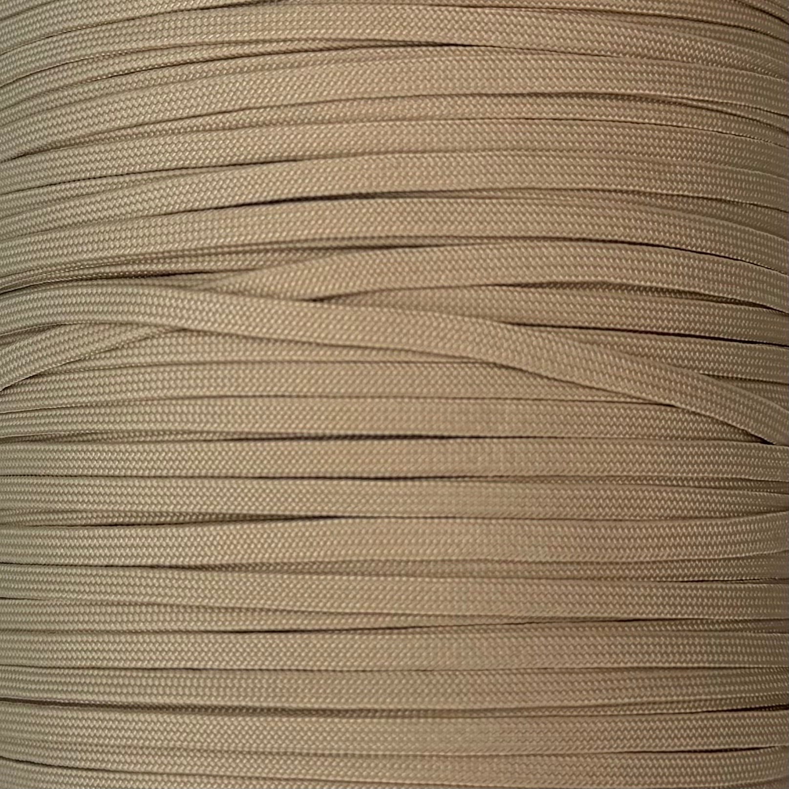 Paracord sin núcleo Desert Tan 380 650