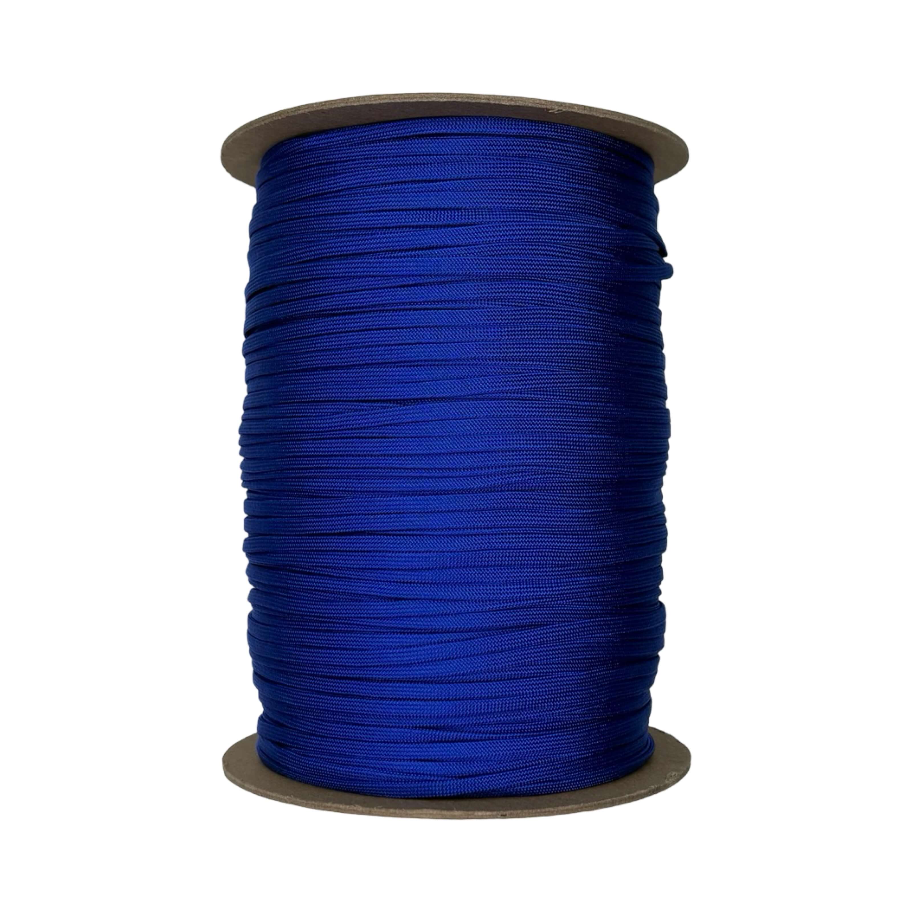 Paracord azul eléctrico sin núcleo