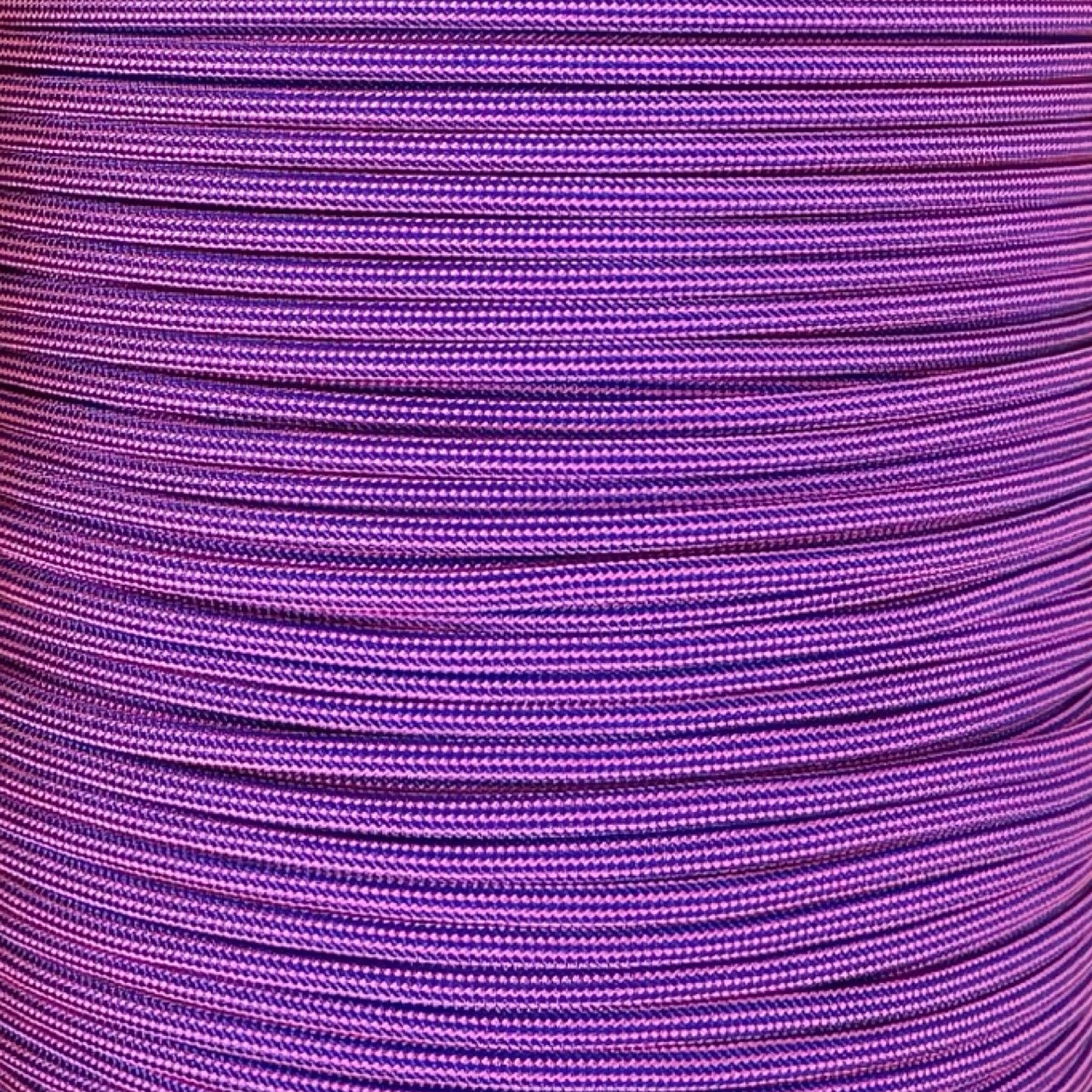 Electric Blue and Neon Pink Stripes 550 Paracord