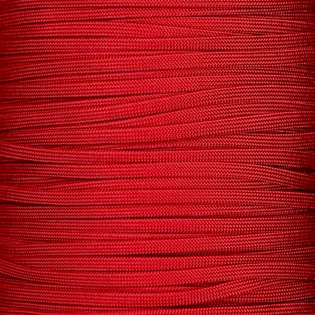 Paracord sin núcleo rojo imperial