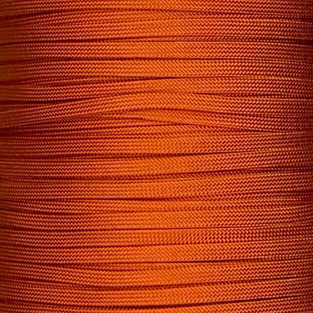 Paracord sin núcleo naranja internacional