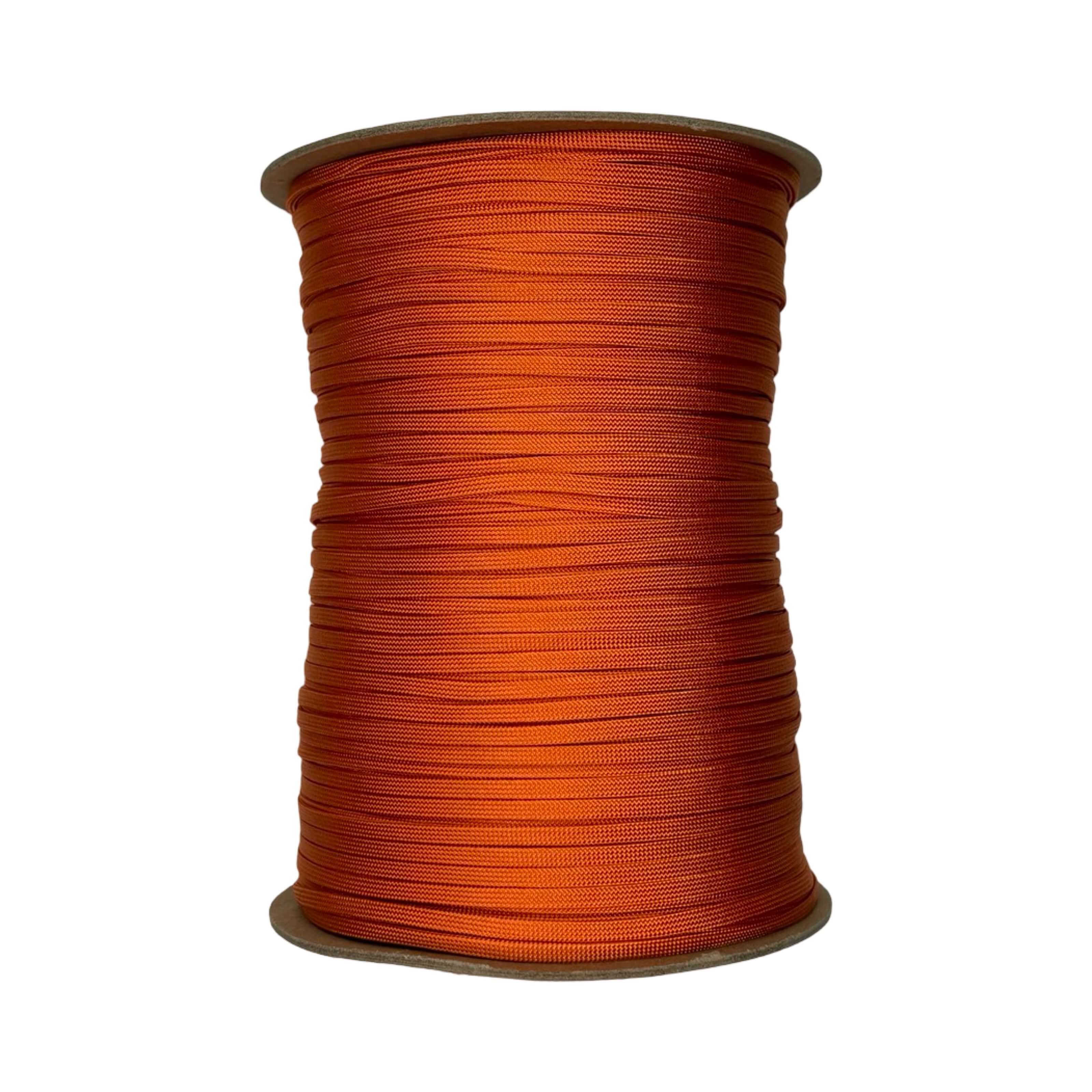 International Orange Coreless Paracord