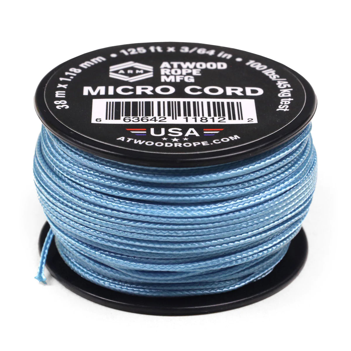 Cordón micro Atwood de Carolina Blue