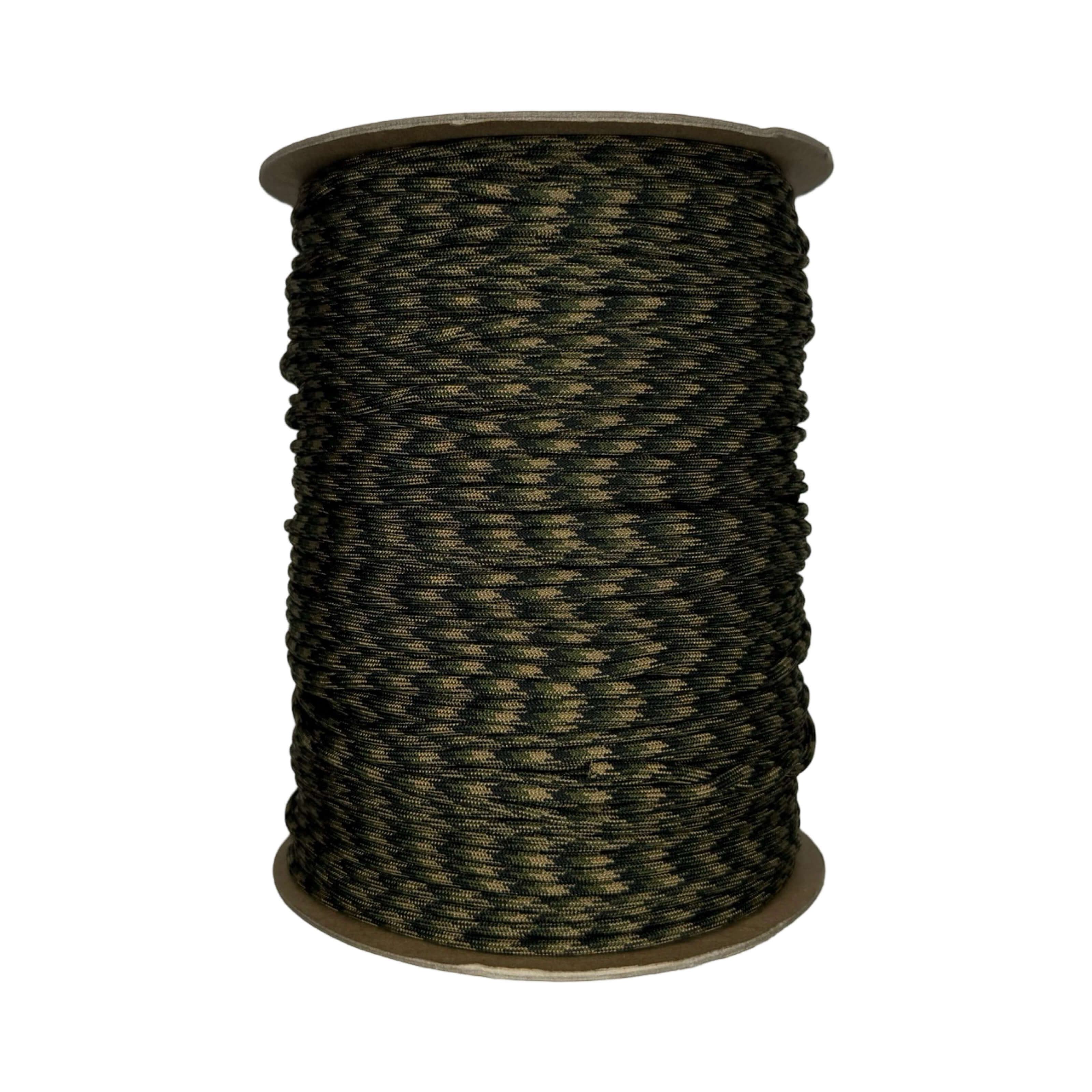 200 Ft Type III Military Nylon Flat Braid Cord – Olive Drab, Made In USA