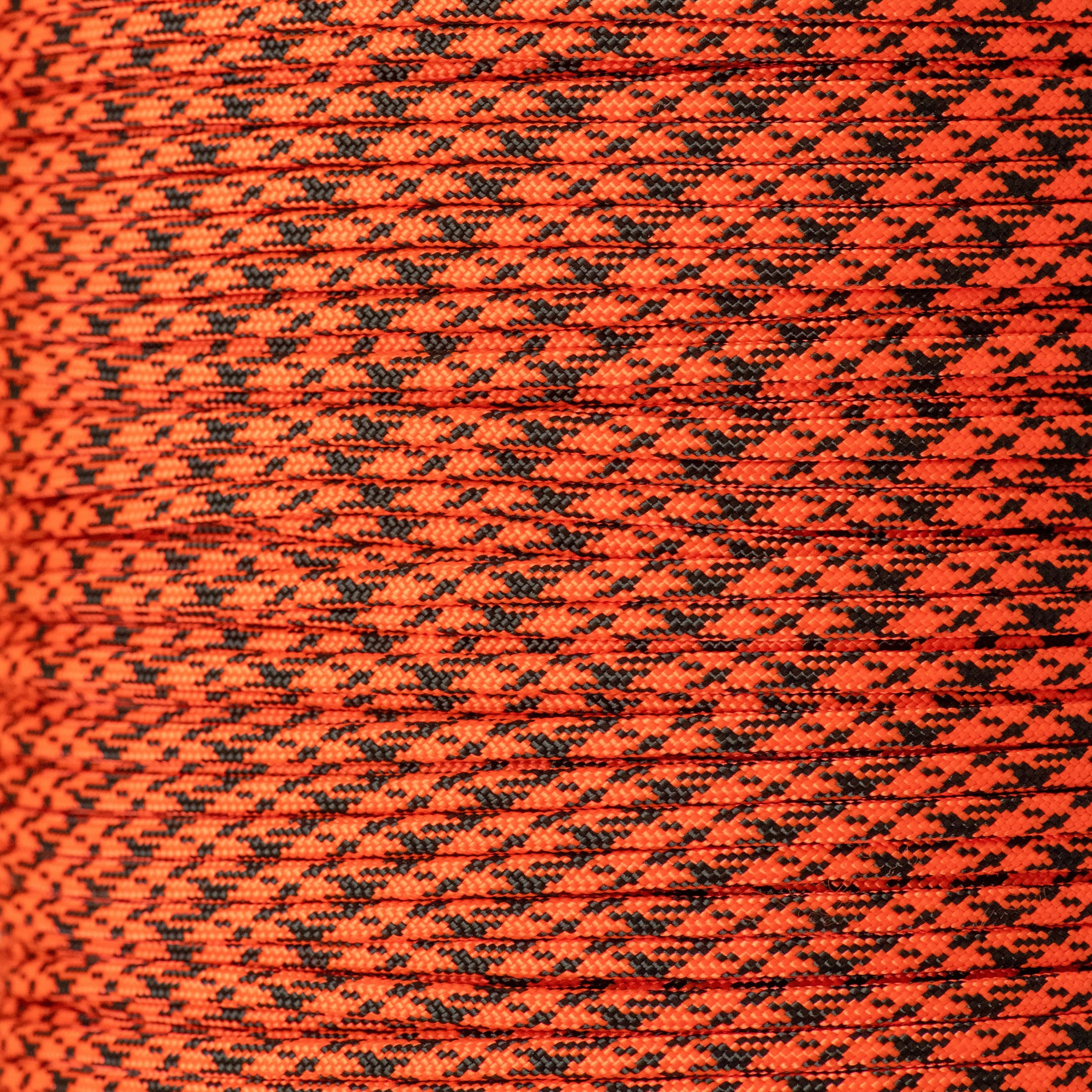 Neon Orange Camo 550 Paracord