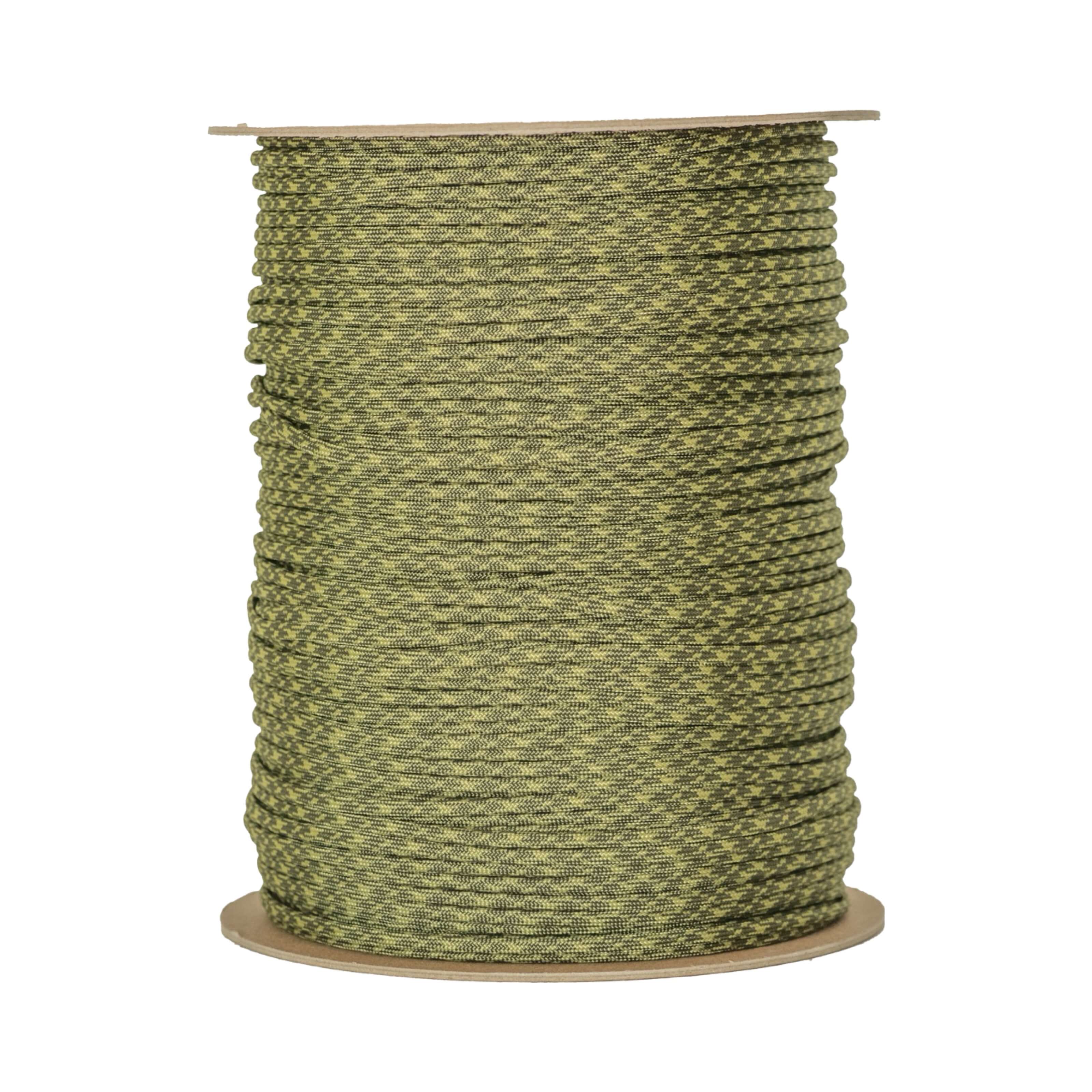 Paracord 550 camuflaje verde oliva y musgo