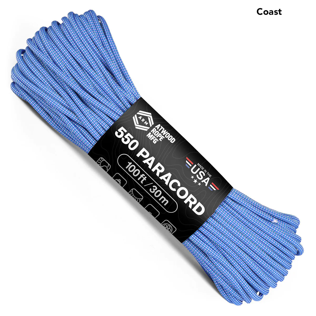 Cambio de color de la costa: Paracord Atwood 550