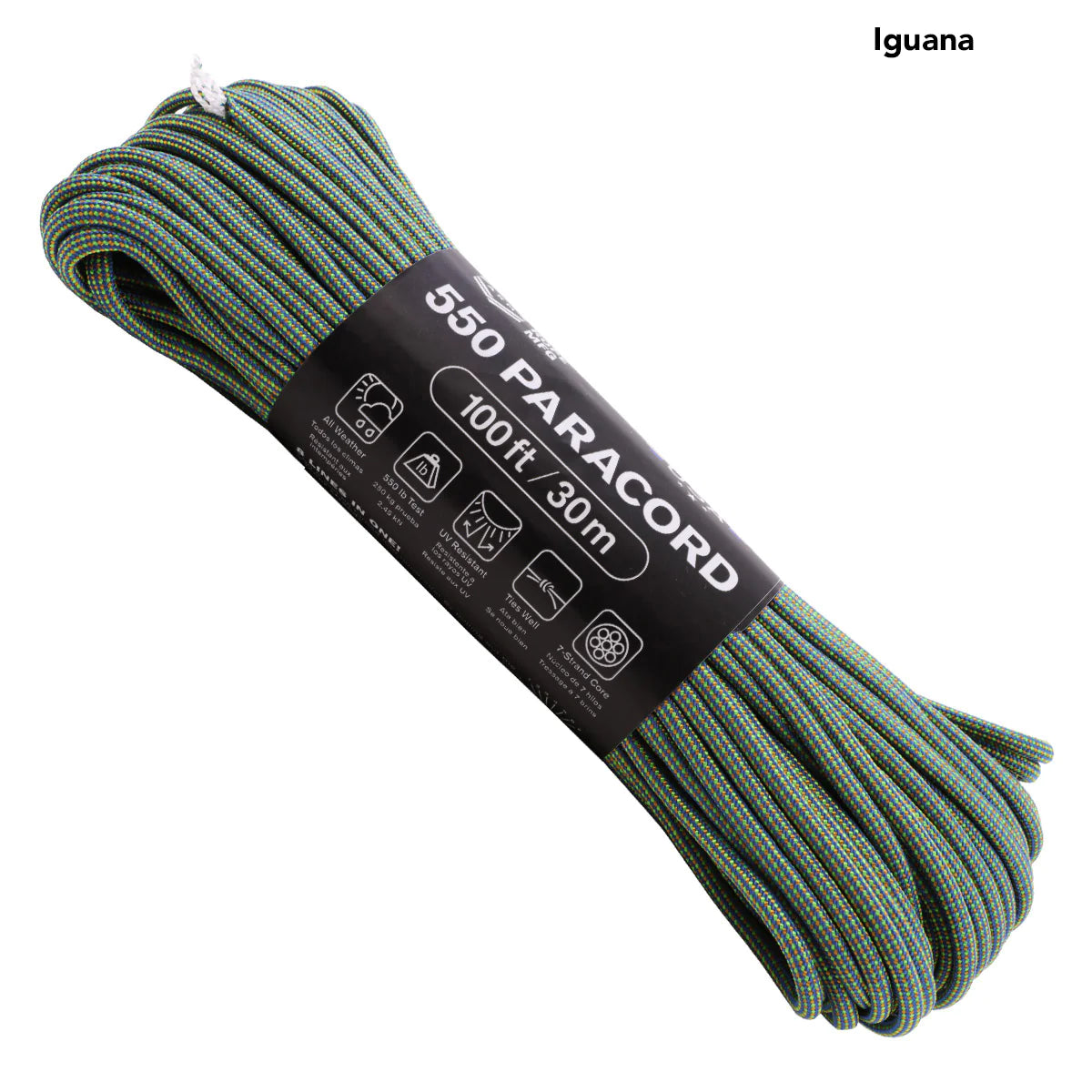 Iguana que cambia de color - Paracord Atwood 550