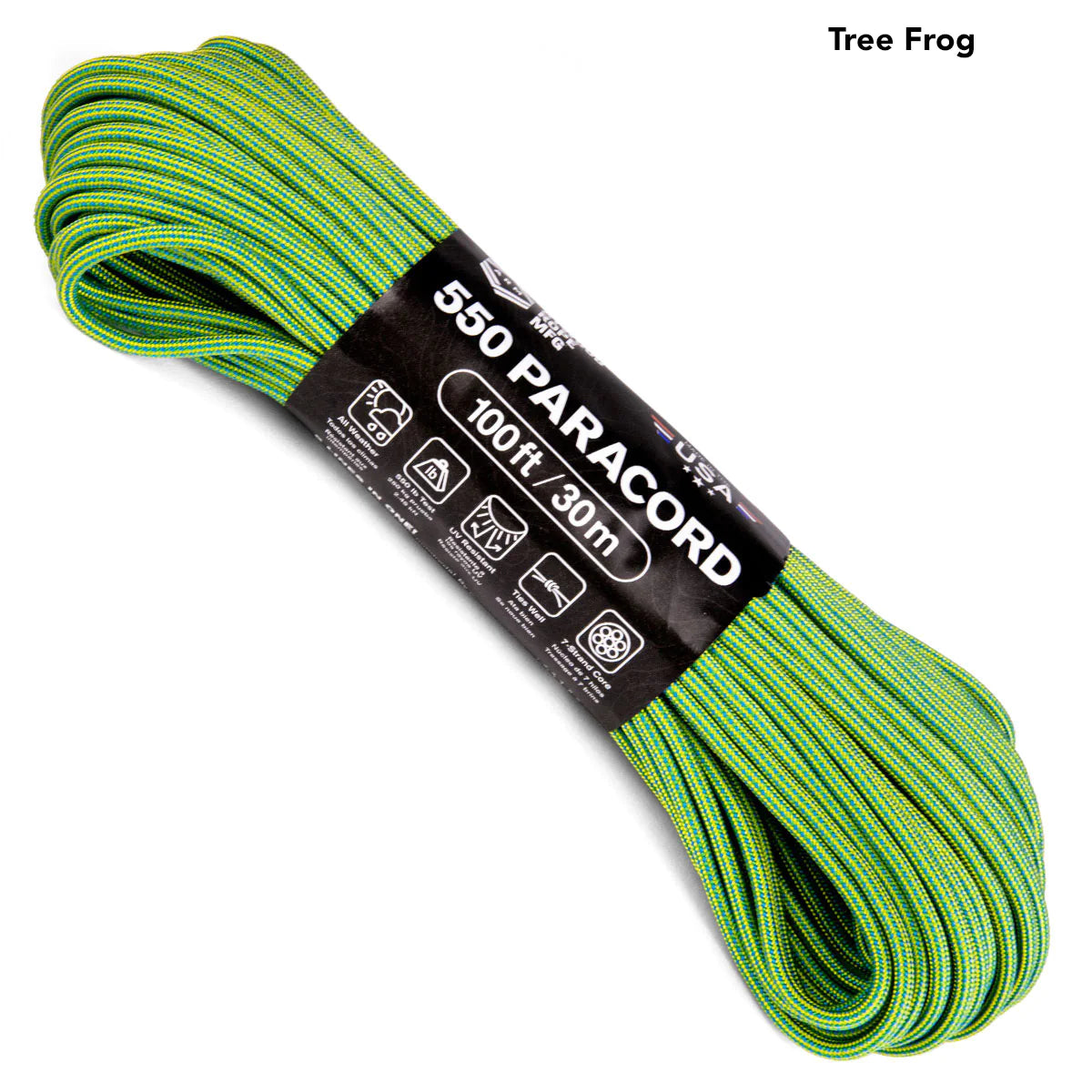 Tree Frog Color Changing - Atwood 550 Paracord