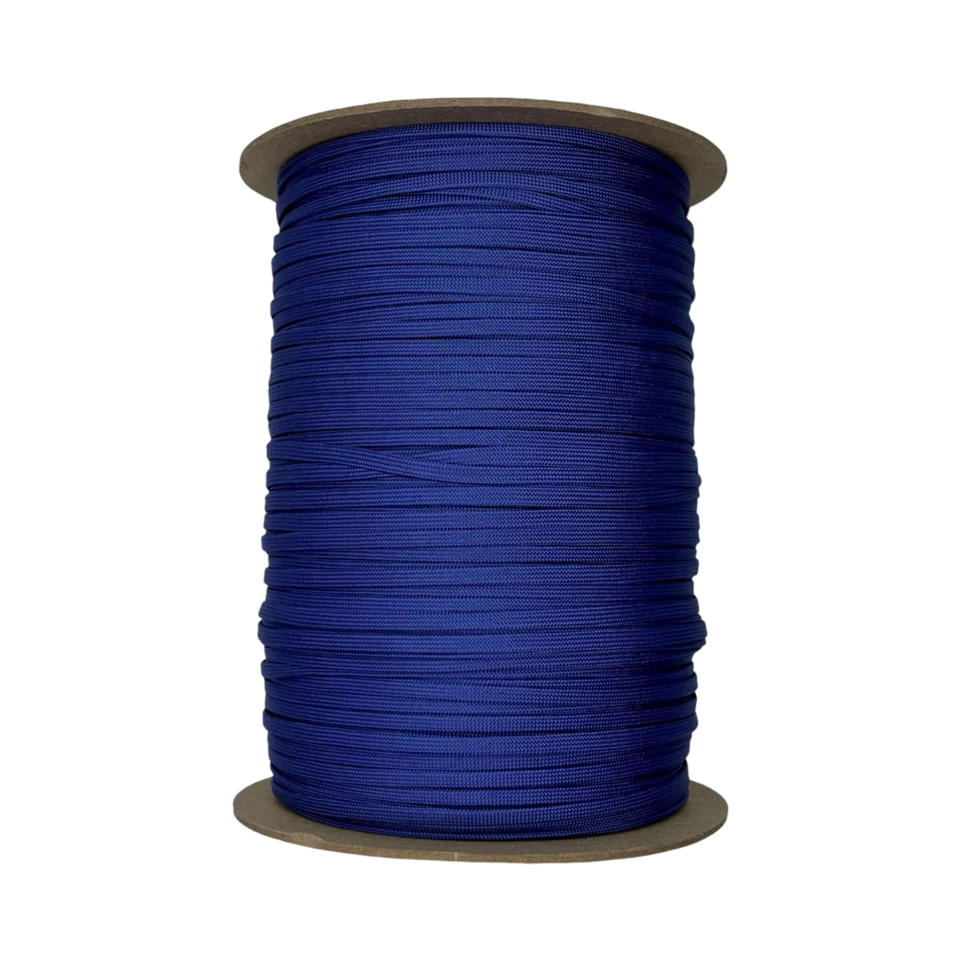 Paracord sin núcleo azul real